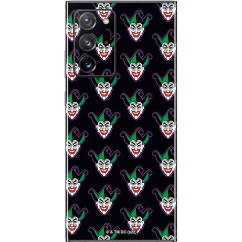 DC Comics The Joker Logo Pattern Galaxy Note20 Ultra 5G Skin