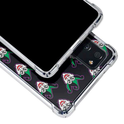 DC Comics The Joker Logo Pattern Galaxy S20 FE Clear Case