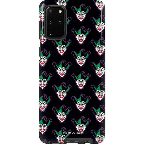 DC Comics The Joker Logo Pattern Galaxy S20 Plus Pro Case