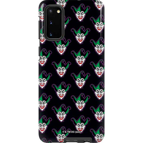 DC Comics The Joker Logo Pattern Galaxy S20 Pro Case