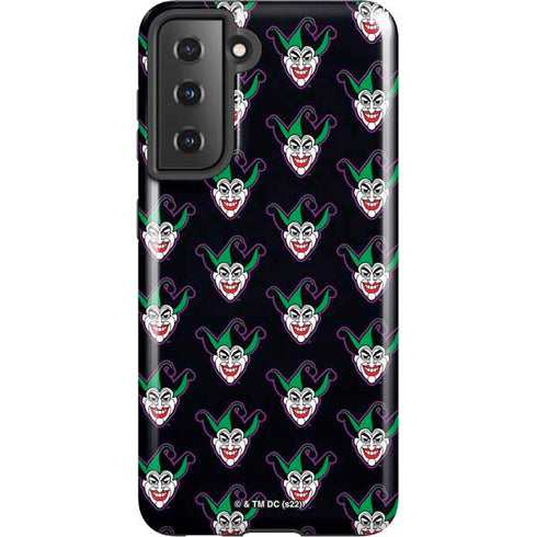 DC Comics The Joker Logo Pattern Galaxy S21 5G Pro Case