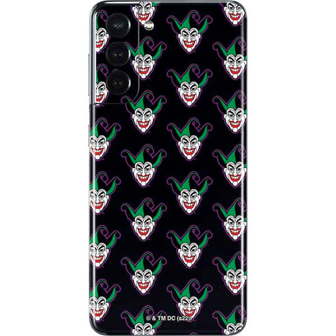 DC Comics The Joker Logo Pattern Galaxy S21 5G Skin