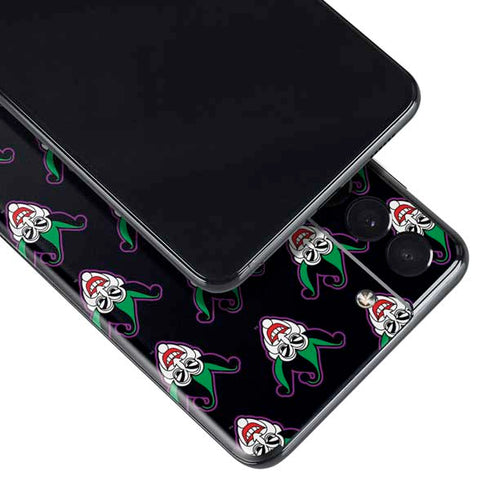 DC Comics The Joker Logo Pattern Galaxy S21 5G Skin