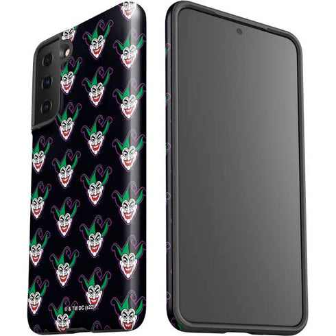 DC Comics The Joker Logo Pattern Galaxy S21 Plus 5G Pro Case