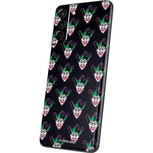 DC Comics The Joker Logo Pattern Galaxy S21 Plus 5G Skin