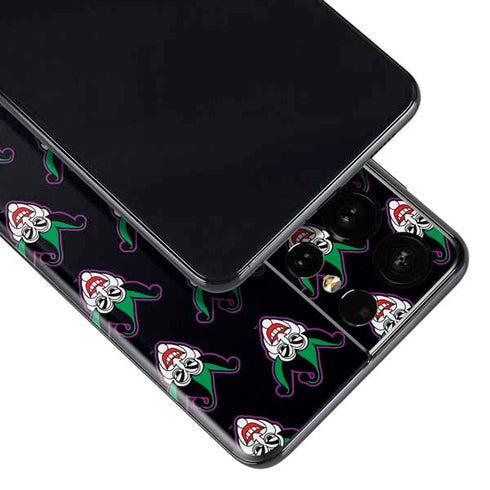 DC Comics The Joker Logo Pattern Galaxy S21 Ultra 5G Skin