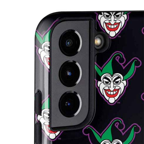 DC Comics The Joker Logo Pattern Galaxy S22 Plus Pro Case