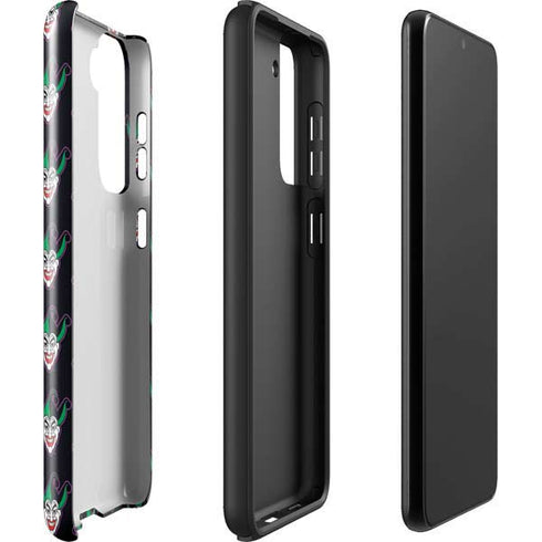DC Comics The Joker Logo Pattern Galaxy S22 Plus Pro Case