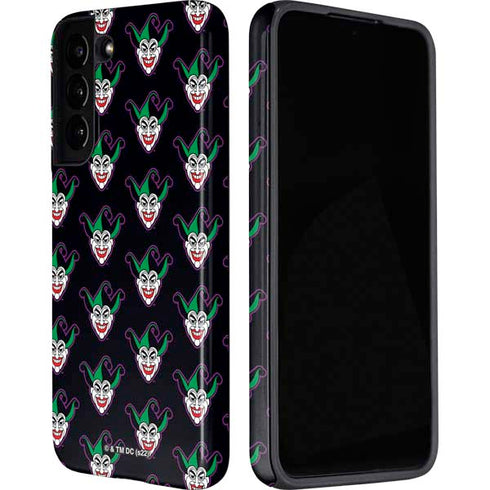 DC Comics The Joker Logo Pattern Galaxy S22 Pro Case