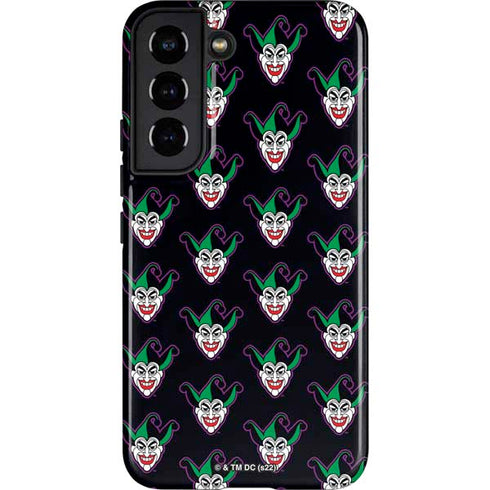 DC Comics The Joker Logo Pattern Galaxy S22 Pro Case