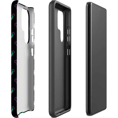 DC Comics The Joker Logo Pattern Galaxy S22 Ultra Pro Case