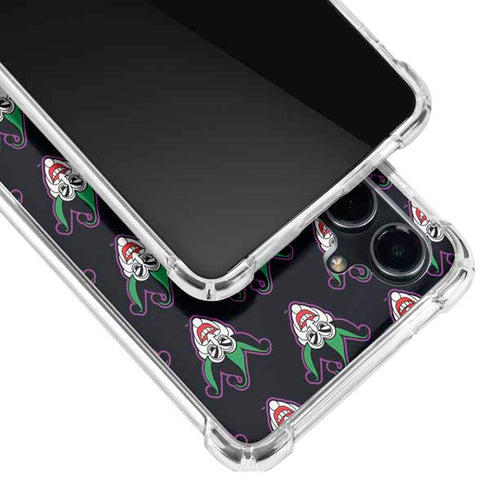 DC Comics The Joker Logo Pattern Galaxy S23 FE Clear Case