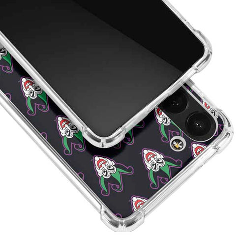 DC Comics The Joker Logo Pattern Galaxy S23 Plus Clear Case