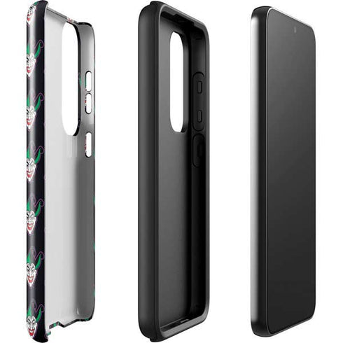 DC Comics The Joker Logo Pattern Galaxy S23 Plus Pro Case