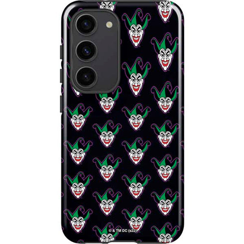 DC Comics The Joker Logo Pattern Galaxy S23 Pro Case