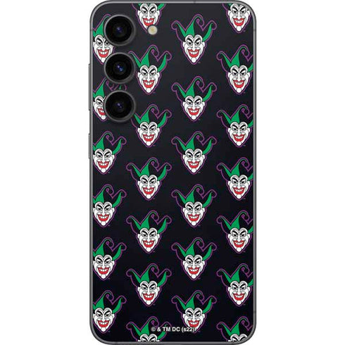 DC Comics The Joker Logo Pattern Galaxy S23 Skin
