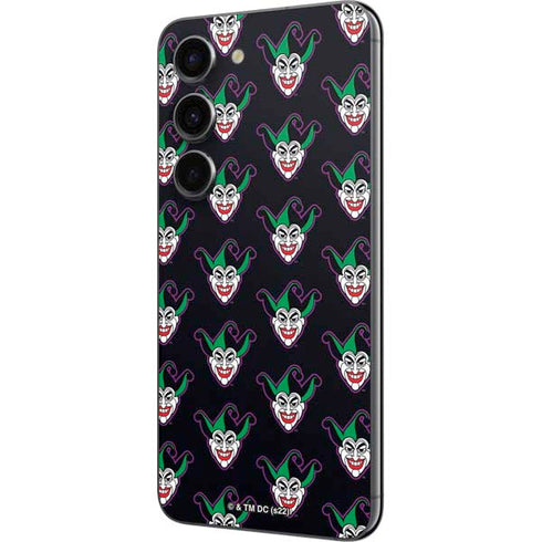DC Comics The Joker Logo Pattern Galaxy S23 Skin