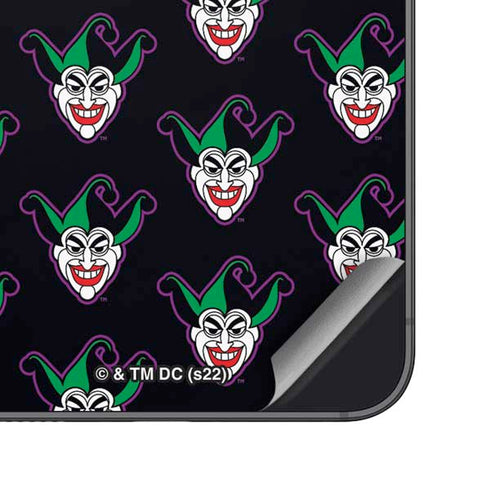 DC Comics The Joker Logo Pattern Galaxy S23 Skin