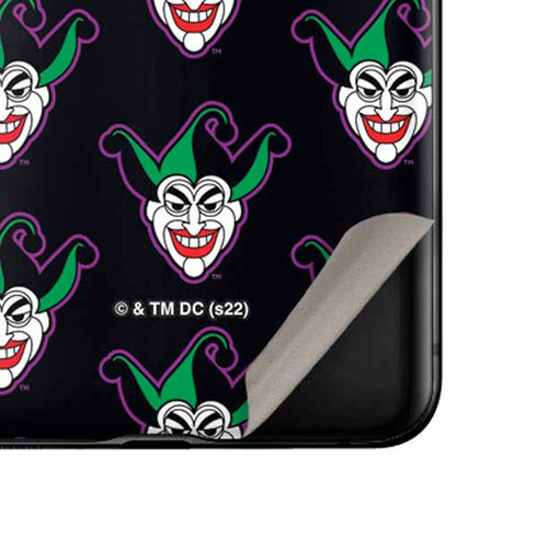 DC Comics The Joker Logo Pattern Galaxy Z Flip Skin