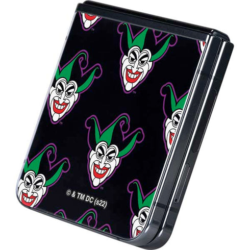 DC Comics The Joker Logo Pattern Galaxy Z Flip5 5G Skin