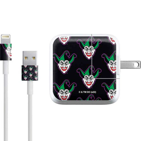 DC Comics The Joker Logo Pattern iPad Charger (10W USB) Skin
