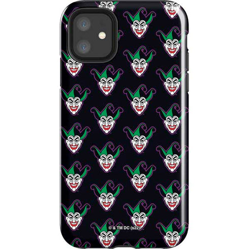 DC Comics The Joker Logo Pattern iPhone 11 Impact Case