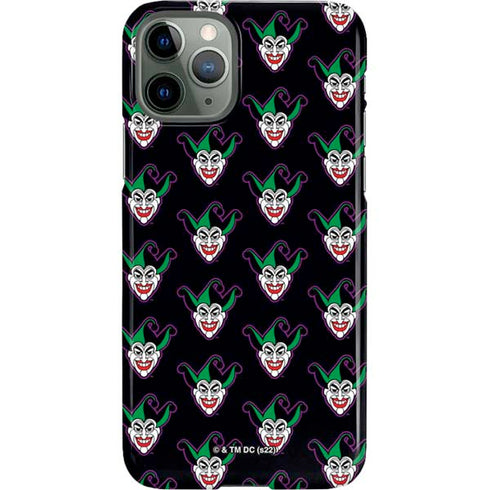DC Comics The Joker Logo Pattern iPhone 11 Pro Lite Case