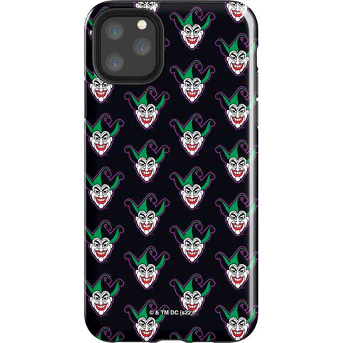 DC Comics The Joker Logo Pattern iPhone 11 Pro Max Impact Case