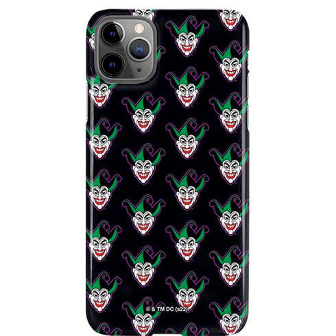 DC Comics The Joker Logo Pattern iPhone 11 Pro Max Lite Case