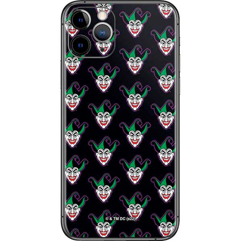DC Comics The Joker Logo Pattern iPhone 11 Pro Skin