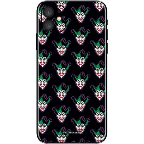 DC Comics The Joker Logo Pattern iPhone 11 Skin
