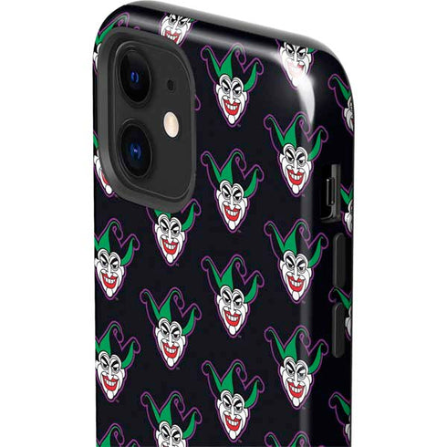 DC Comics The Joker Logo Pattern iPhone 12 Impact Case