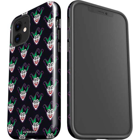 DC Comics The Joker Logo Pattern iPhone 12 Impact Case