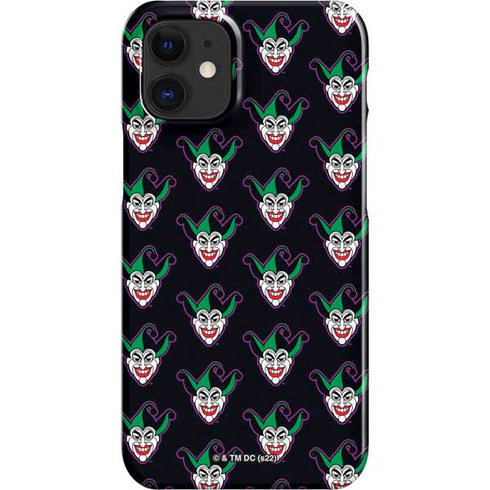 DC Comics The Joker Logo Pattern iPhone 12 Mini Lite Case