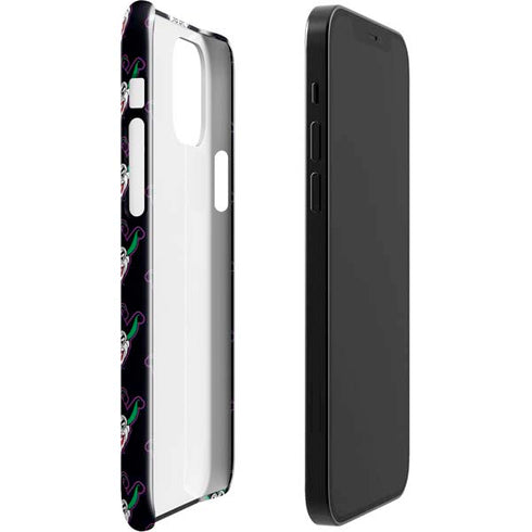 DC Comics The Joker Logo Pattern iPhone 12 Mini Lite Case