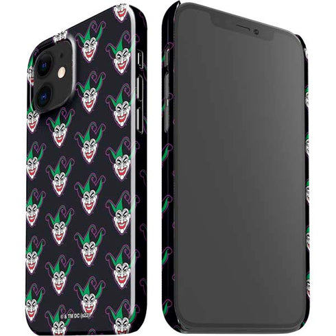 DC Comics The Joker Logo Pattern iPhone 12 Mini Lite Case