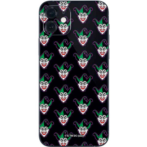 DC Comics The Joker Logo Pattern iPhone 12 Mini Skin