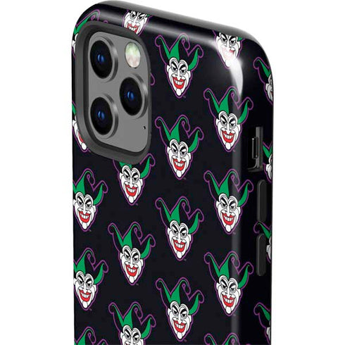 DC Comics The Joker Logo Pattern iPhone 12 Pro Impact Case