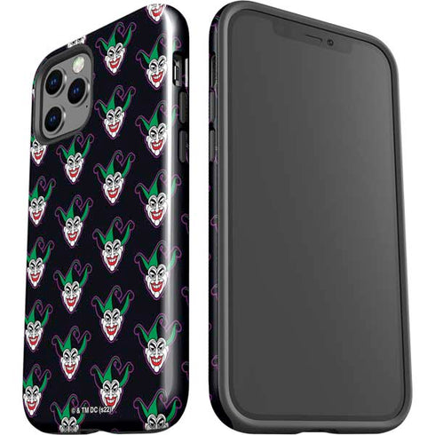 DC Comics The Joker Logo Pattern iPhone 12 Pro Impact Case