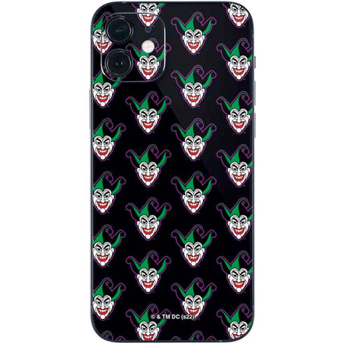 DC Comics The Joker Logo Pattern iPhone 12 Skin