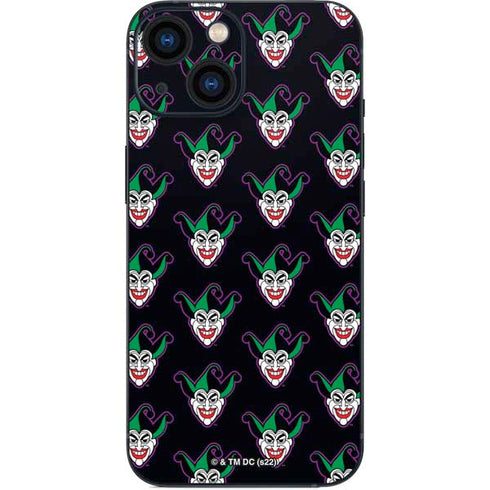 DC Comics The Joker Logo Pattern iPhone 13 Mini Skin