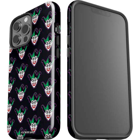 DC Comics The Joker Logo Pattern iPhone 13 Pro Max Impact Case