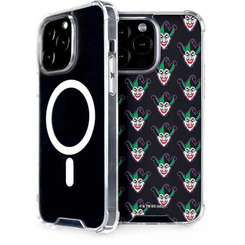 DC Comics The Joker Logo Pattern iPhone 13 Pro Max MagSafe Case