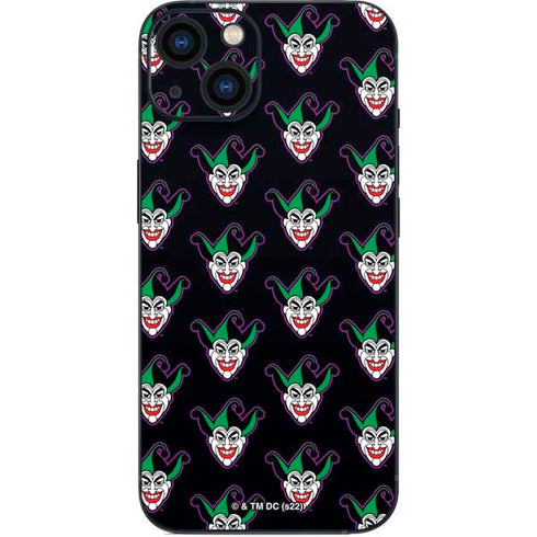 DC Comics The Joker Logo Pattern iPhone 13 Skin