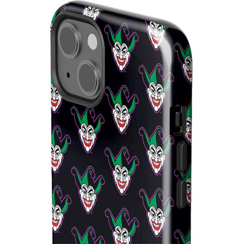 DC Comics The Joker Logo Pattern iPhone 15 Impact Case