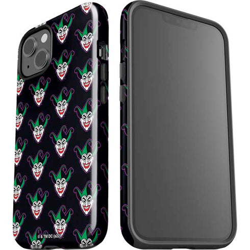 DC Comics The Joker Logo Pattern iPhone 14 Impact Case