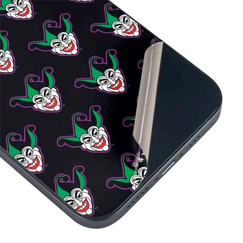 DC Comics The Joker Logo Pattern iPhone 15 Plus Skin