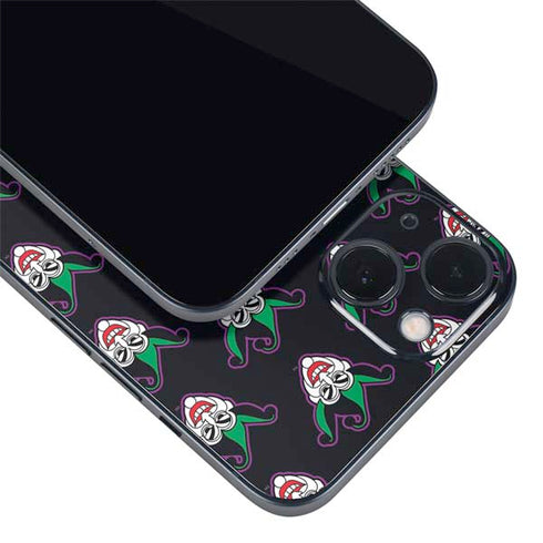 DC Comics The Joker Logo Pattern iPhone 14 Plus Skin