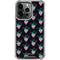DC Comics The Joker Logo Pattern iPhone 14 Pro Clear Case