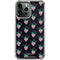 DC Comics The Joker Logo Pattern iPhone 14 Pro Max Clear Case
